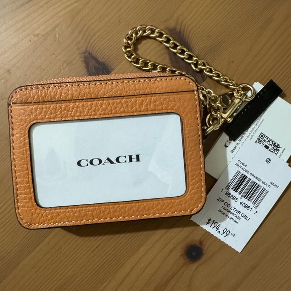 🌟 Coach X Observed By Us Zip Card Case - Picture 4 of 8